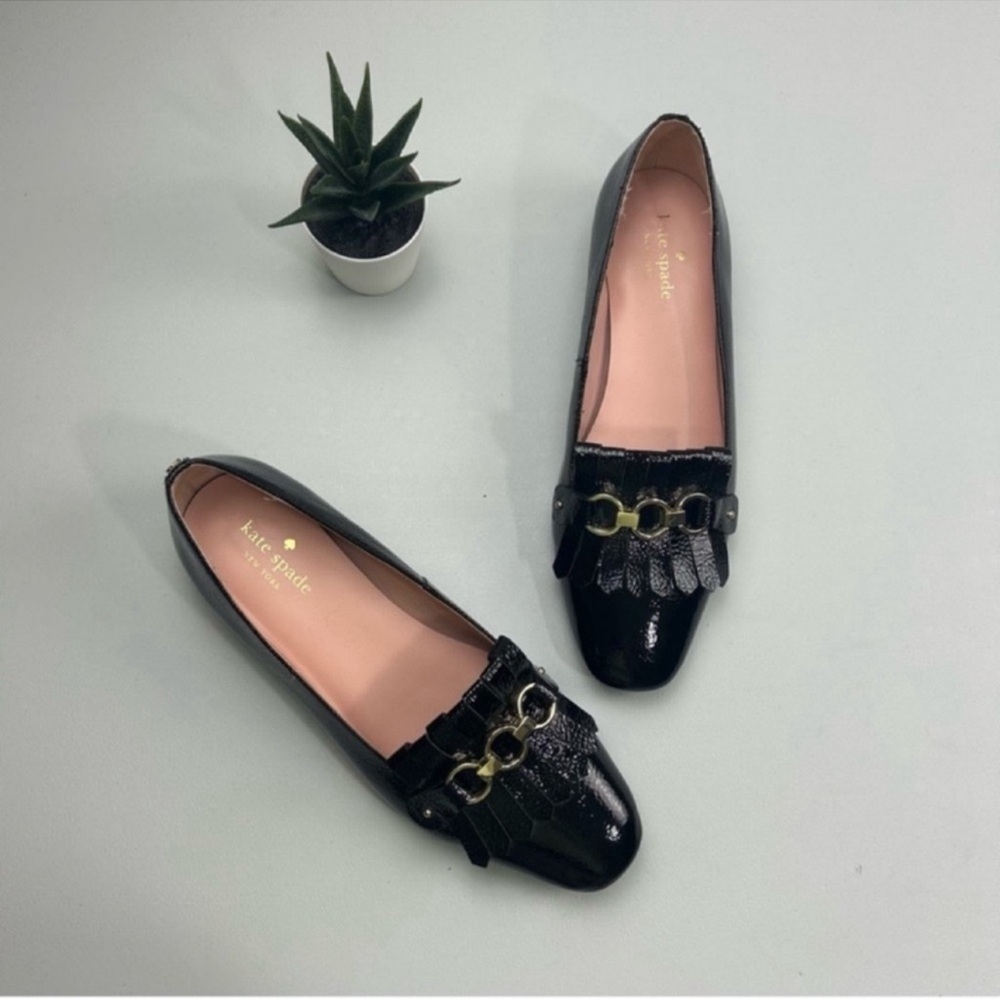 Kate Spade New York Patent Leather Loafers